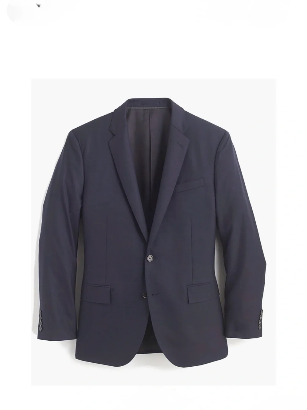 Jcrew Ludlow Men's classic Navy Single-Breasted Blazer Year round wt. 42r